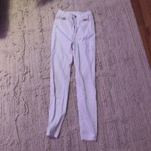 WHITE SKINNY JEANS SMALL
